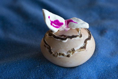 bunny disappears in quicksand egg