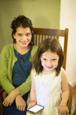 Johanna and Evie