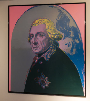 Andy Warhols version of Friedrich