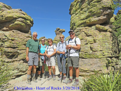 Chiricahua - Big Loop 3/20/2018