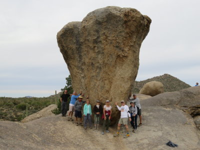 Granite Mtn Loop to Balanced Rock 11/29/2018