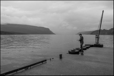 Fishing in the Hardangerfjord.....