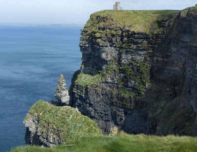 Cliffs of Moher_O'Briens Tower and Aran Islands