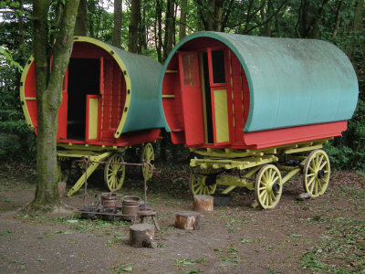 Bunratty Folk Park_Travellers Wagons