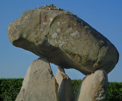 Ballymascanlan hotel_Proleek Dolmen:the capstone may weigh over 40 tons