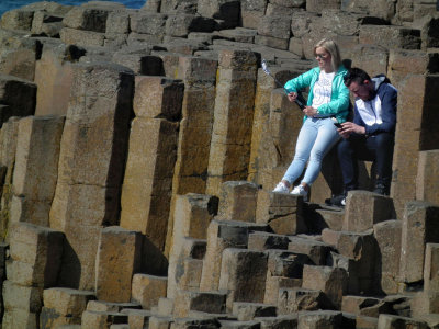 Giant's Causeway selfies