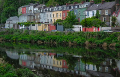 Cork_houses alongside River Lee North channel