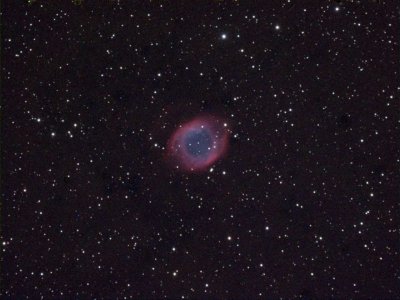 Helix nebula_NGC7293 with 90mm itelescope and 10 mins exposure from Siding Spring