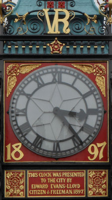 Eastgate clock detail