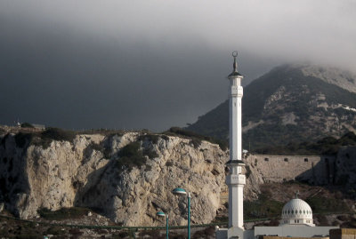 Europa Point Mosque and Rock
