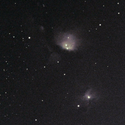M78 (Orion molecular cloud) taken with 150mm itelescope at Mayhill Nm, 10 mins exposure