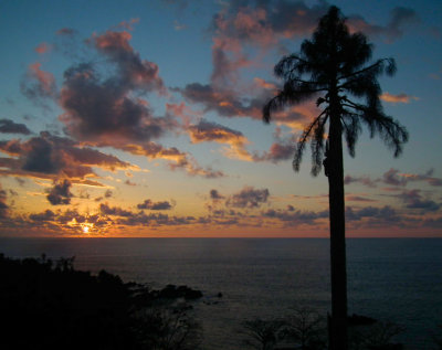 Pre sunset clouds at Inspiration Point