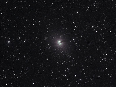 NGC5128 CentaurusA : 10 mins exposure with 90mm itelescope at Siding Spring NSW  