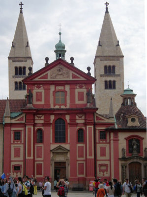   St Georges Basilica Prague Castle 