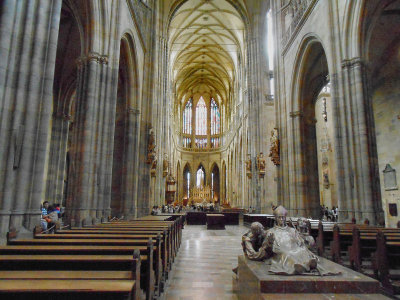  St Vitus Cathedral interior 