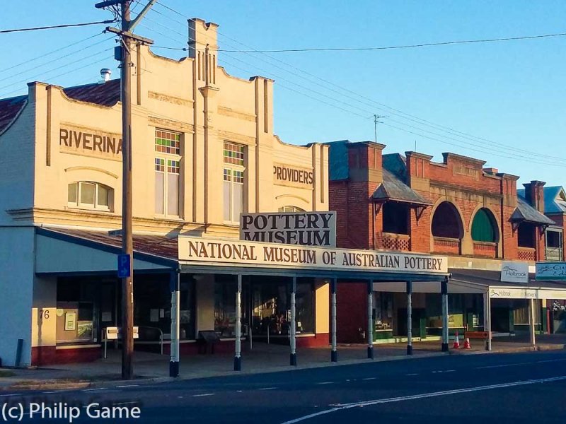 Main street of Holbrook, NSW