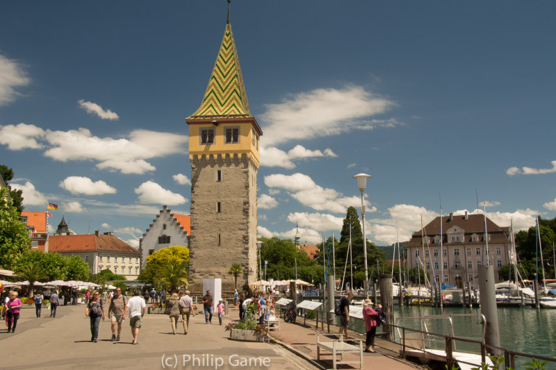 Along the lake front at Lindau