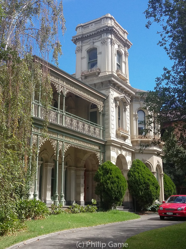 Grand old Victorian mansion, St Kilda