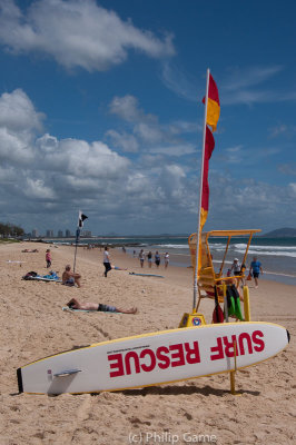 Another day on the beach at Mooloolaba