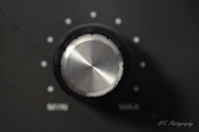 Milled Audio Volume Control