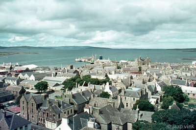 Kirkwall, view from the St. Magnus Cathedral