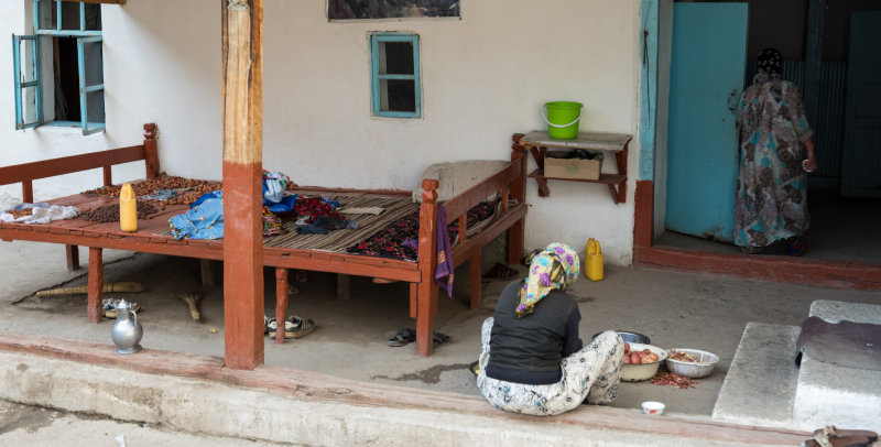 Tajikistan, Yagnob valley, Marghib