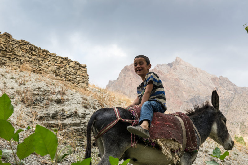 Tajikistan, Yagnob valley, Marghib