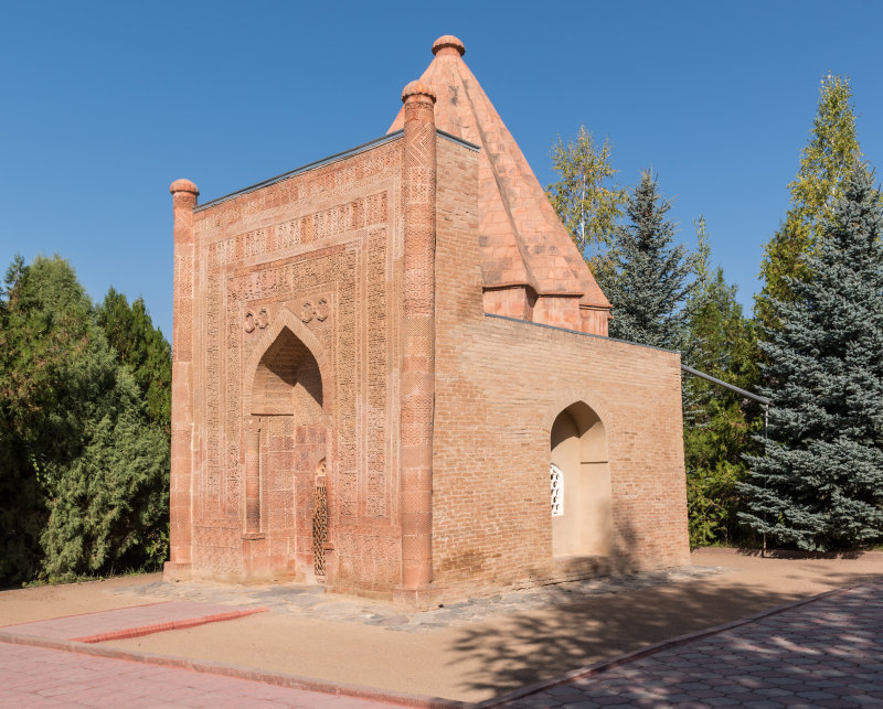Kyrgystan, Talas, Mausoleum Manas
