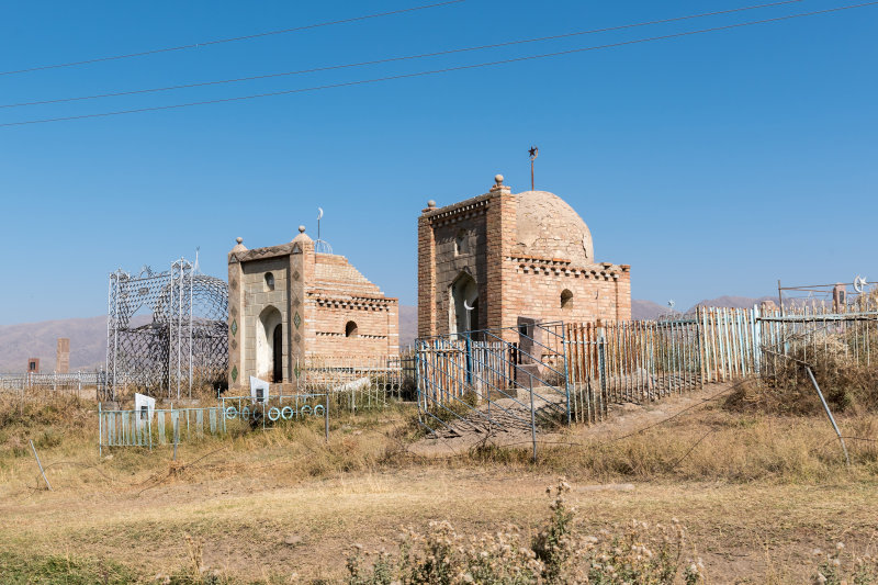 Kyrgystan, Talas, cemetery