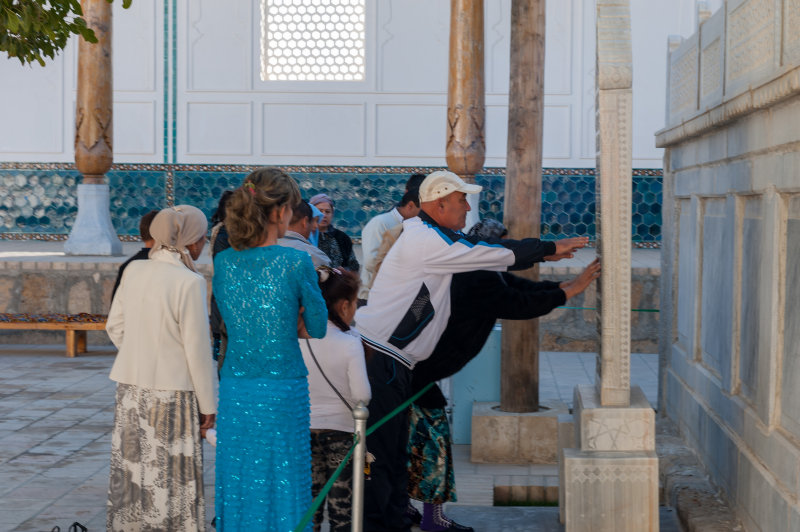 Uzbekistan, Buchara Naqshbandi mausoleum.