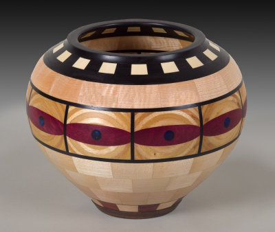 Segmented Vase.