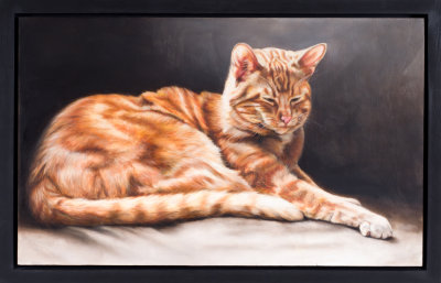 Painting of cat.