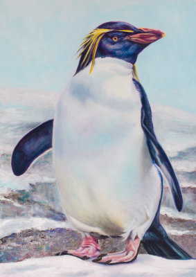 Painting of Penguin.