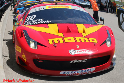 Henrique Cisneros/Tyler McQuarrie MOMO/NGT Motorsports Ferrari 458 GT3