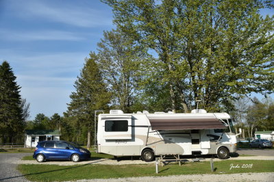 Camping Lac St-Michel avec Liliane Lothar Linda Pierre du 24 au 28 mai 2018