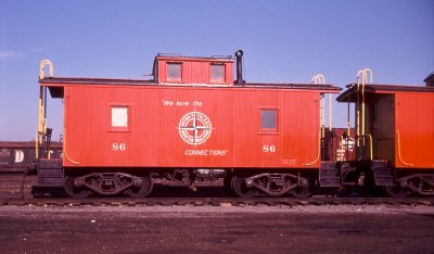 Detroit, Toledo and Ironton - Caboose Number 86
