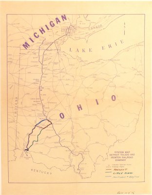 DT&I SYSTEM MAP 1976