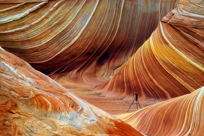 The Wave, Coyte Buttes North,  Vermillioni Cliffs National  Monument
