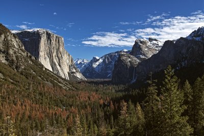Yosemite - El Capitan and Half Dome