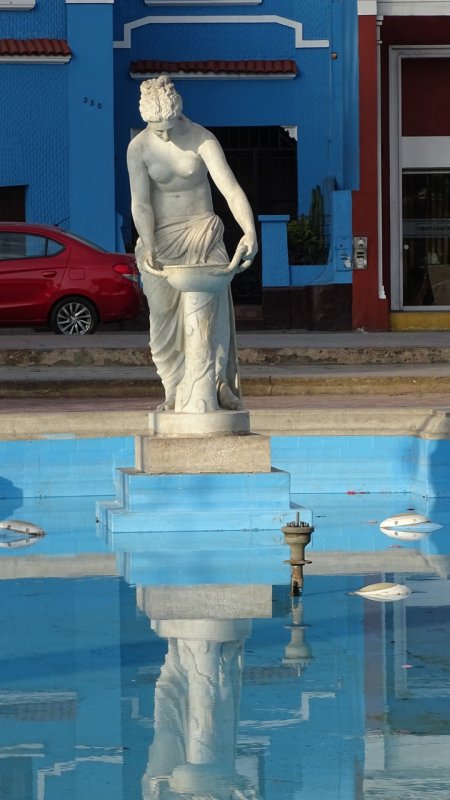 Fountain at Barranco's Main Square