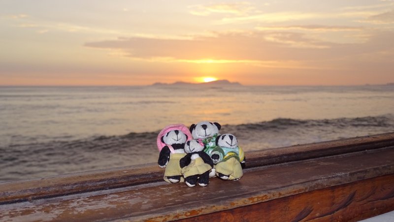 The Pandafords Visit Playa Barranquito, Lima Peru