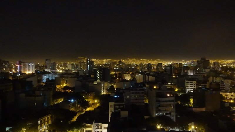 Lima Skyline at Night