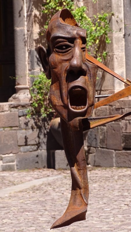 Qoricancha Museum Modern Art Sculpture