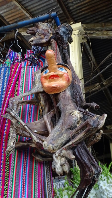 Strange things at Cusco's San Pedro Market
