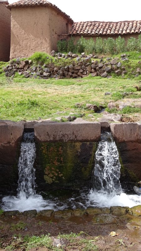Incan baths