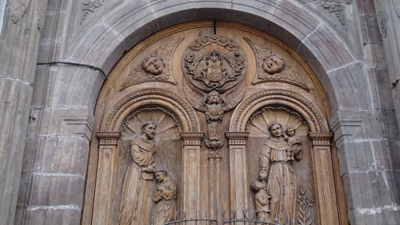 Iglesia de San Francisco Door Detail
