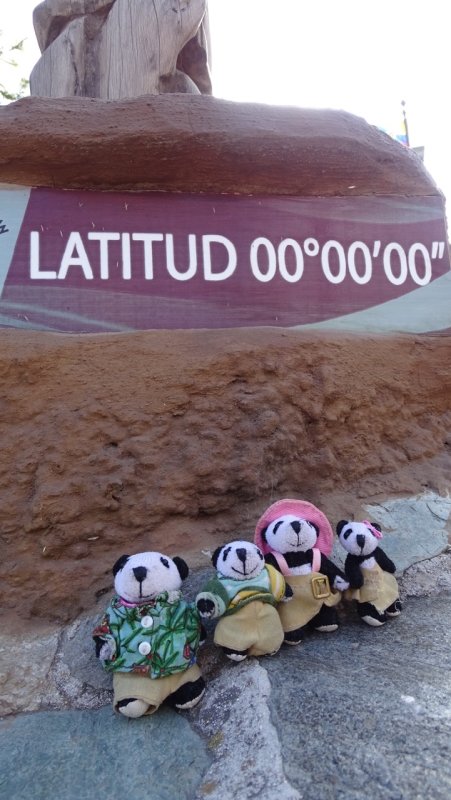 The Pandafords at the Equator