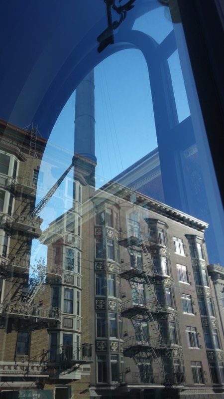 Post Street window
