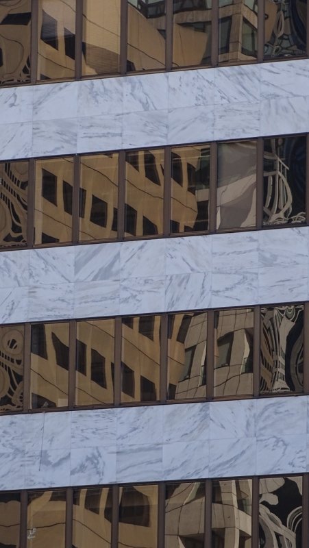 Financial District Window Reflections