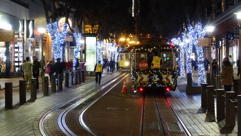 Powell and Market Cable Car Turnaround